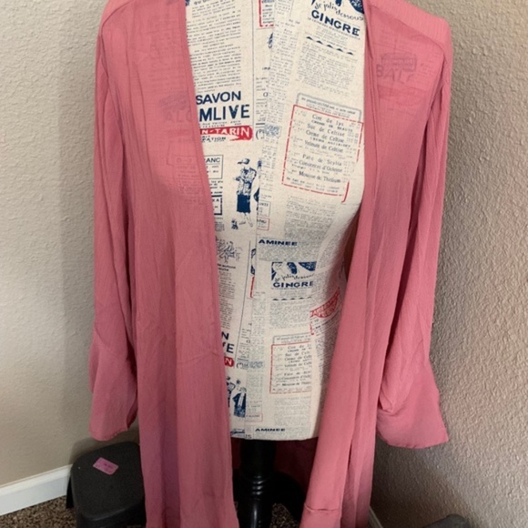 NWT- Torrid Sheer Kimono Size: 4 - Picture 7 of 8